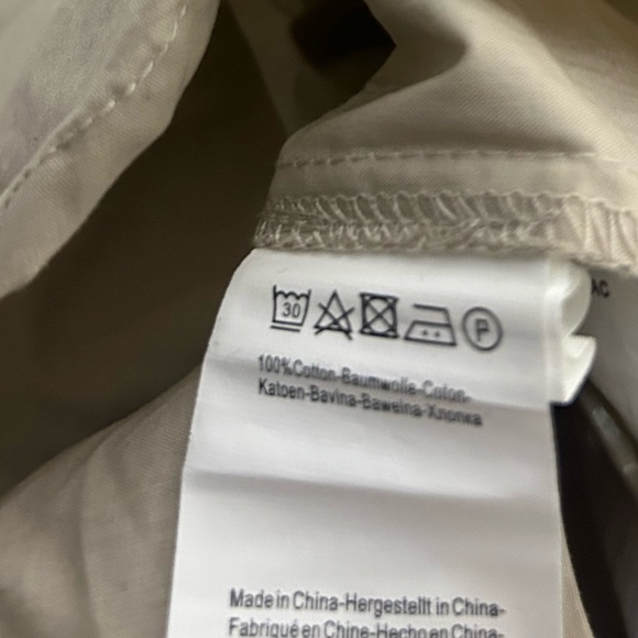 YEST The Netherlands Pastel Beige Dress 3624 Size 10 Lightweight - Picture 8 of 8